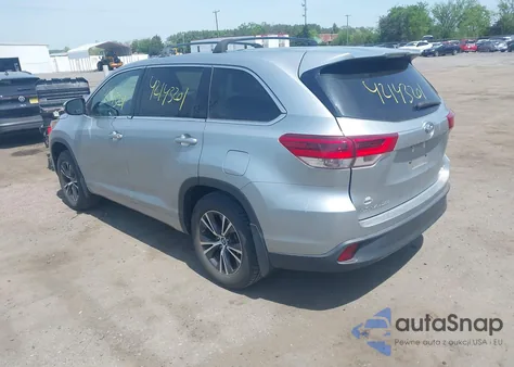 2017 Toyota Highlander Le from USA, damaged, VIN 5TDBZRFH6HS441124